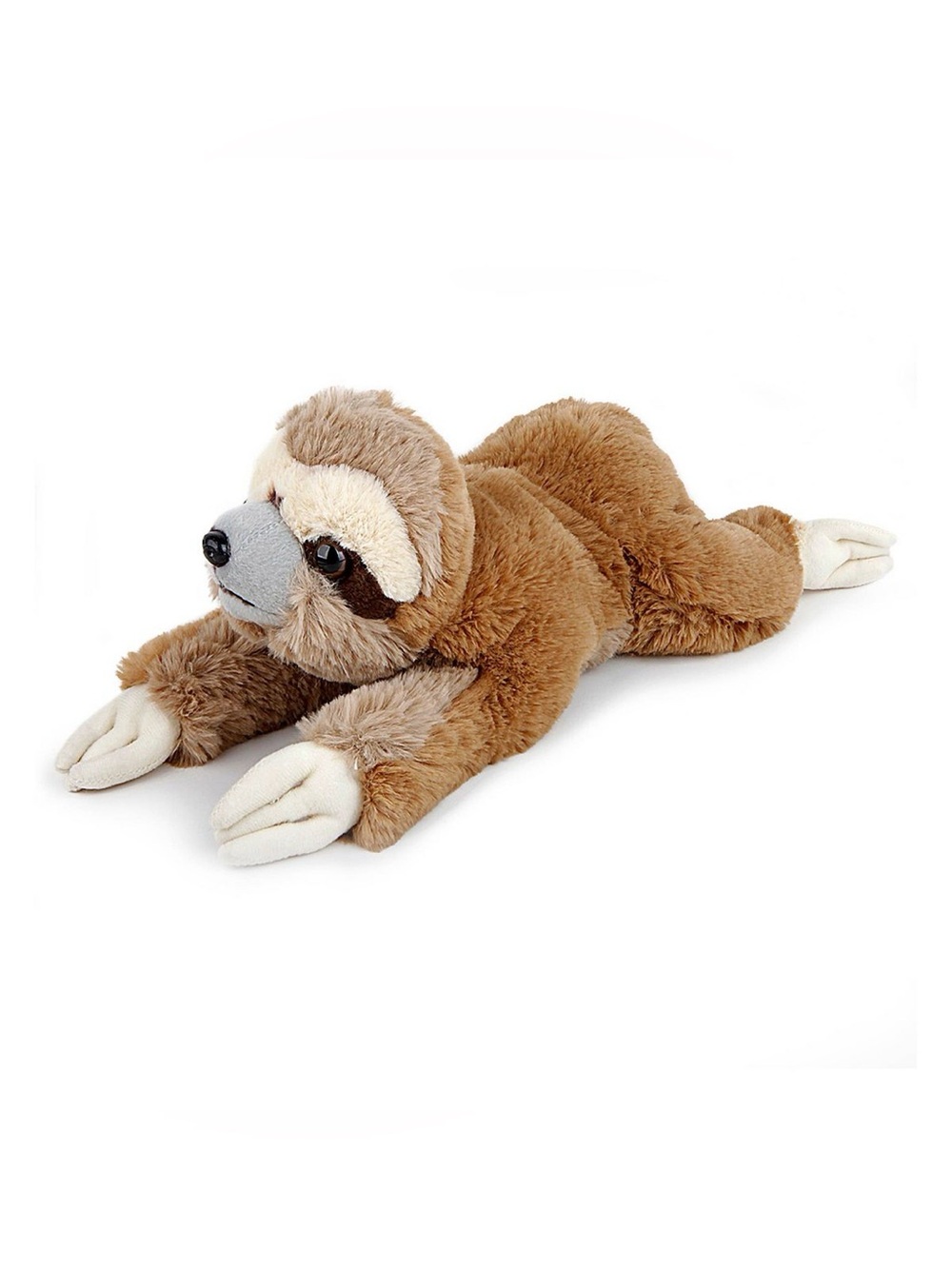 FAO Schwarz 15" Sloth Cuddly Stuffed Animal Plush, Ultra-Soft Fur
